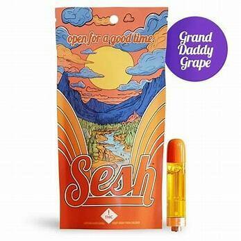 Grand Daddy Grape Distillate Cartridge