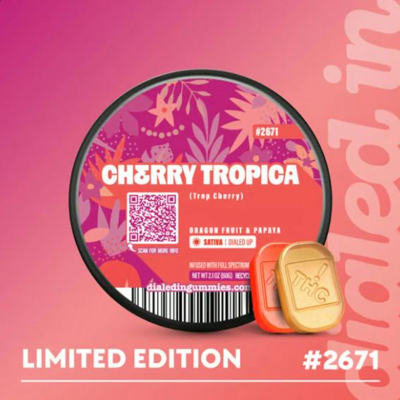 Cherry Tropica Rosin Gummies