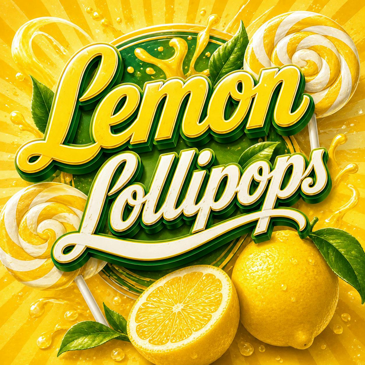 Lemon Lollipops