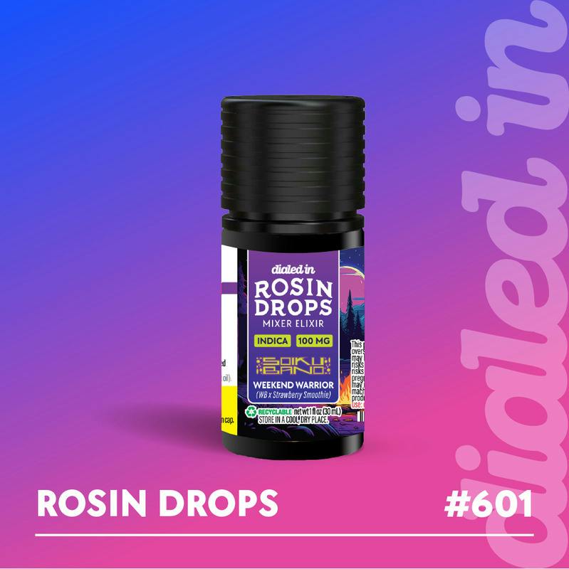 Weekend Warrior Liquid Rosin Drops