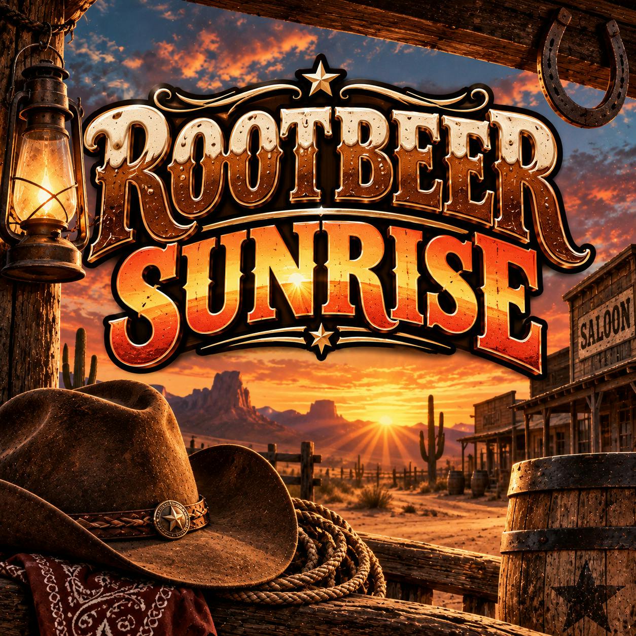 Rootbeer Sunrise