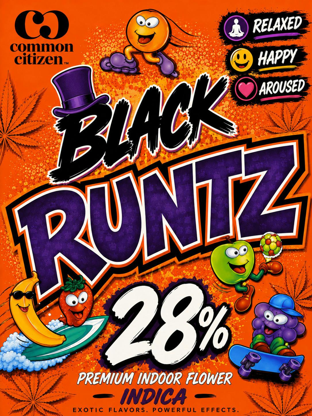 Common Citizen | Black Runtz Smalls