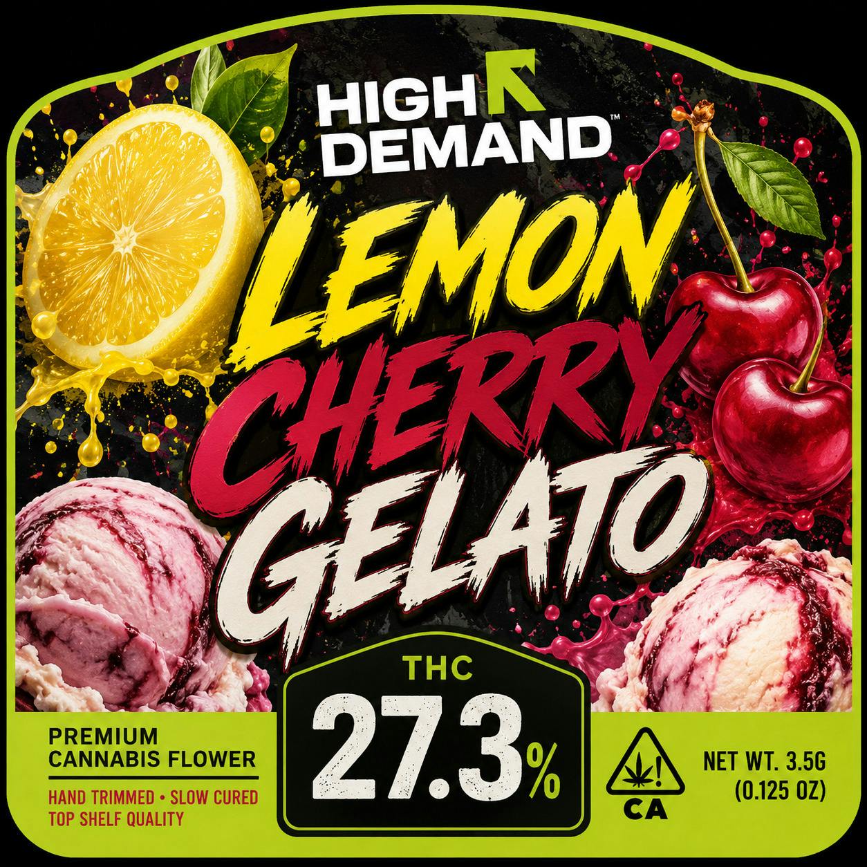 High Demand | Lemon Cherry Gelato