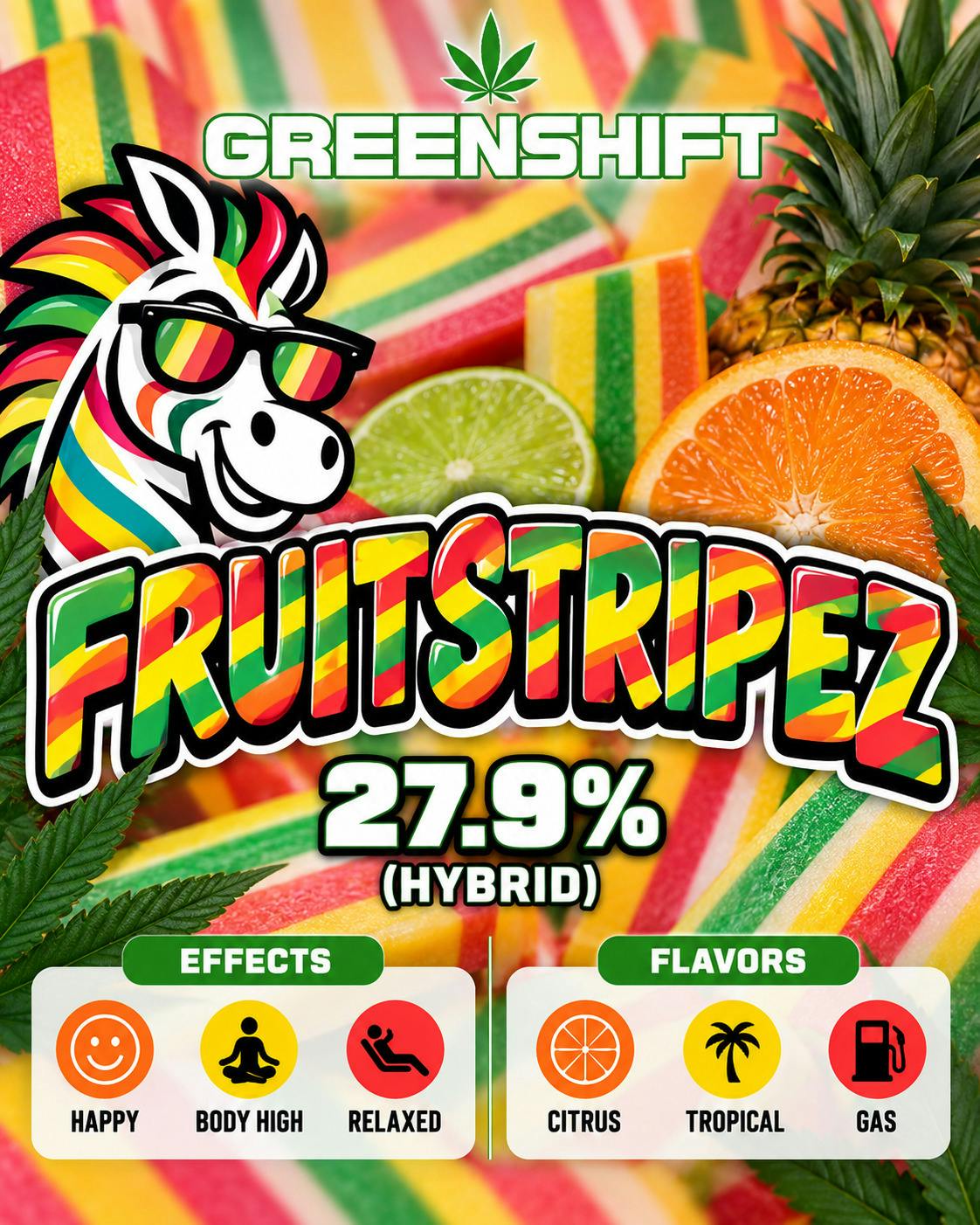 Greenshift | Fruitstripez