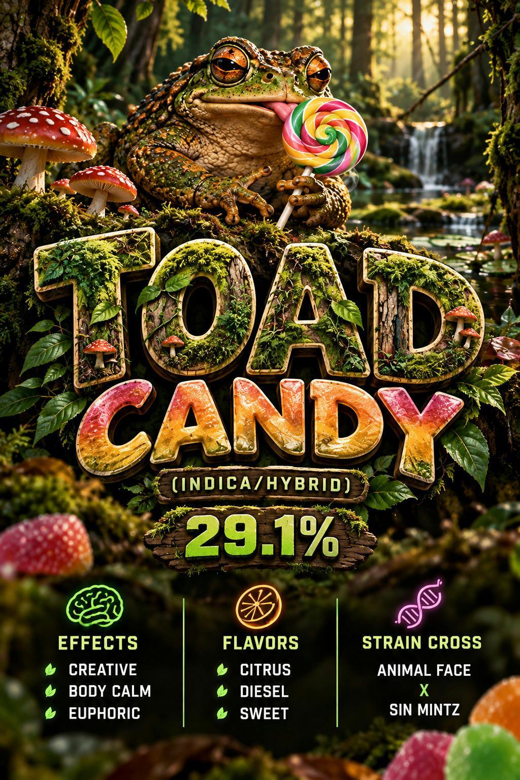 Lake State Canna Company | Toad Candy