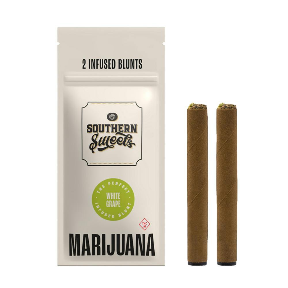 Southern Sweets: Infused Blunt Pack | White Grape x Hooch | 1g ea | 2pk