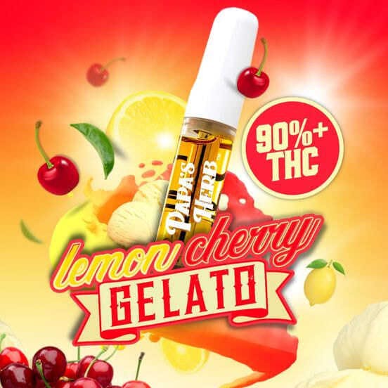 Papa's Herb - — Lemon Cherry Gelato - Papa S Herb