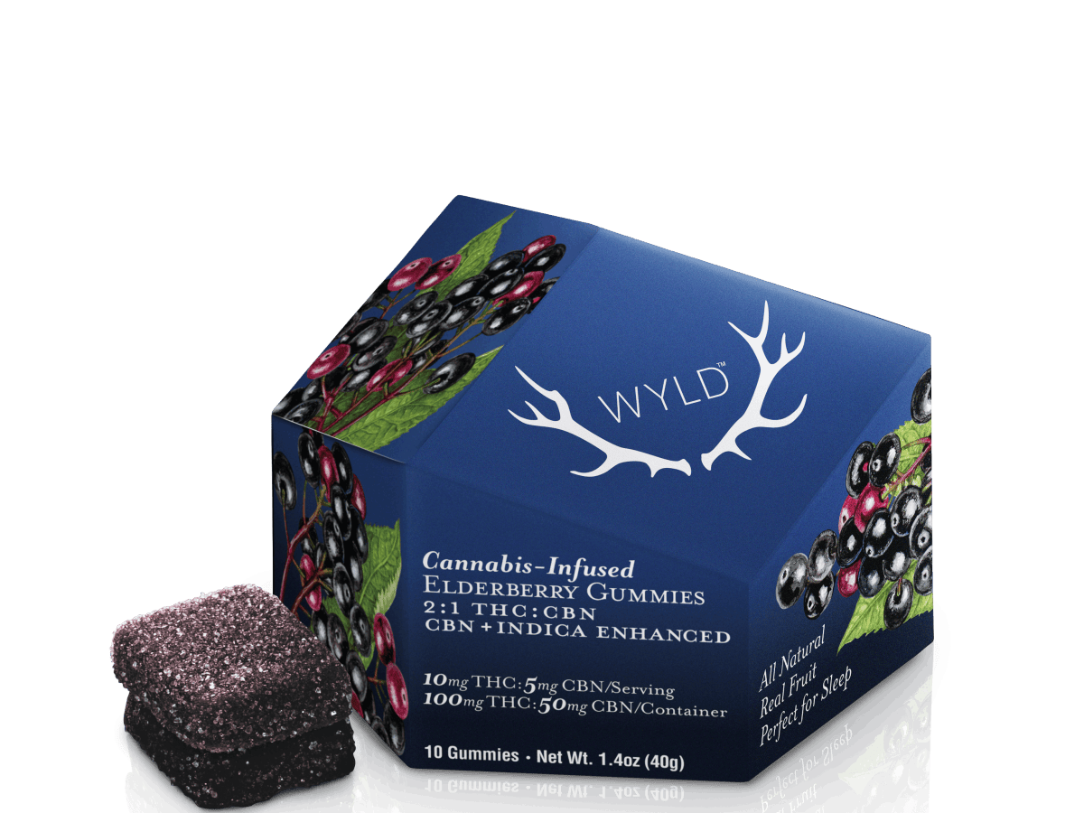 Elderberry | 2:1 THC:CBN Fruit Chews | 10pk (I) cannabis product