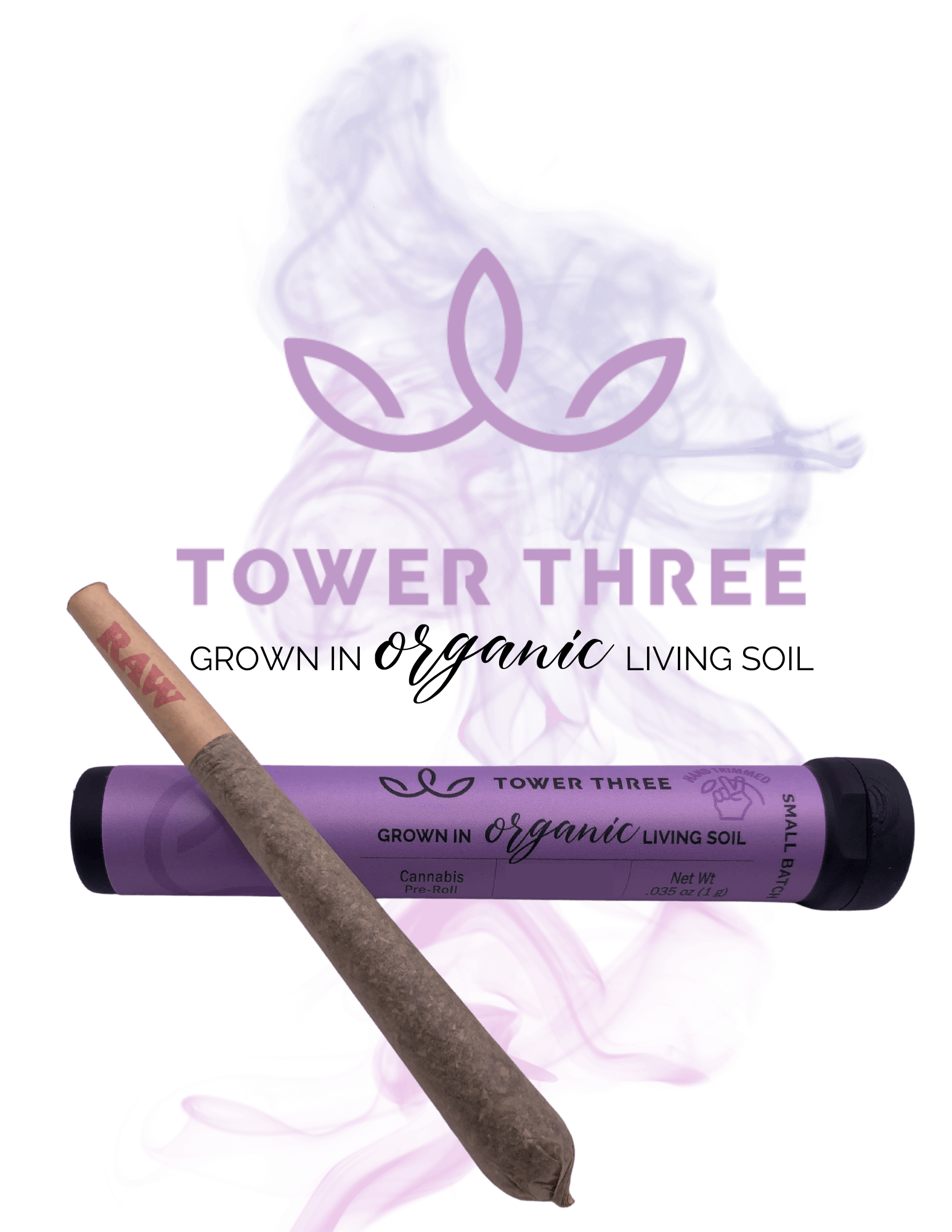 Tower Three | Deadhead OG | Pre-roll | 1g (H) cannabis product