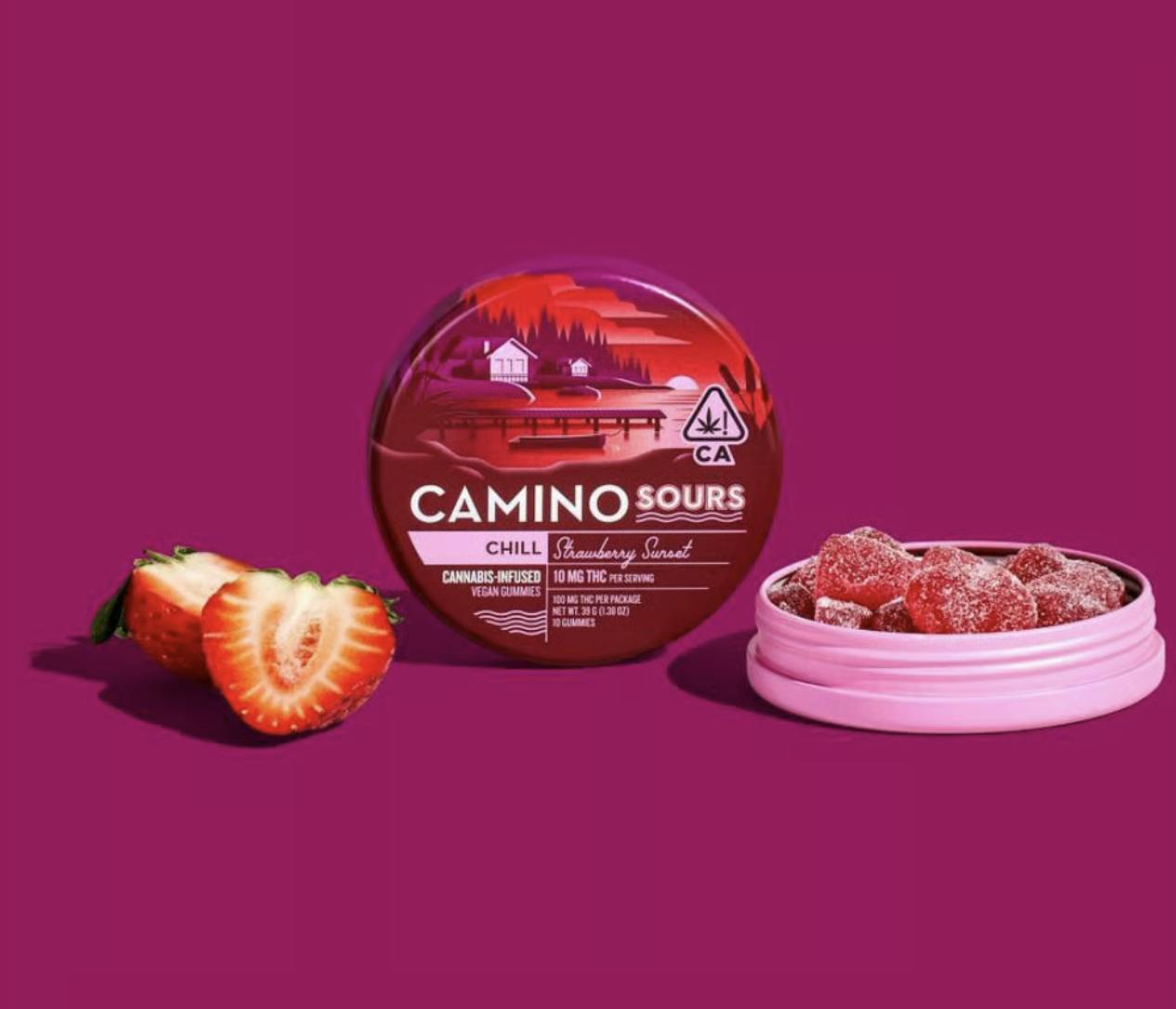 Strawberry — Sunset Chill Camino Sours
