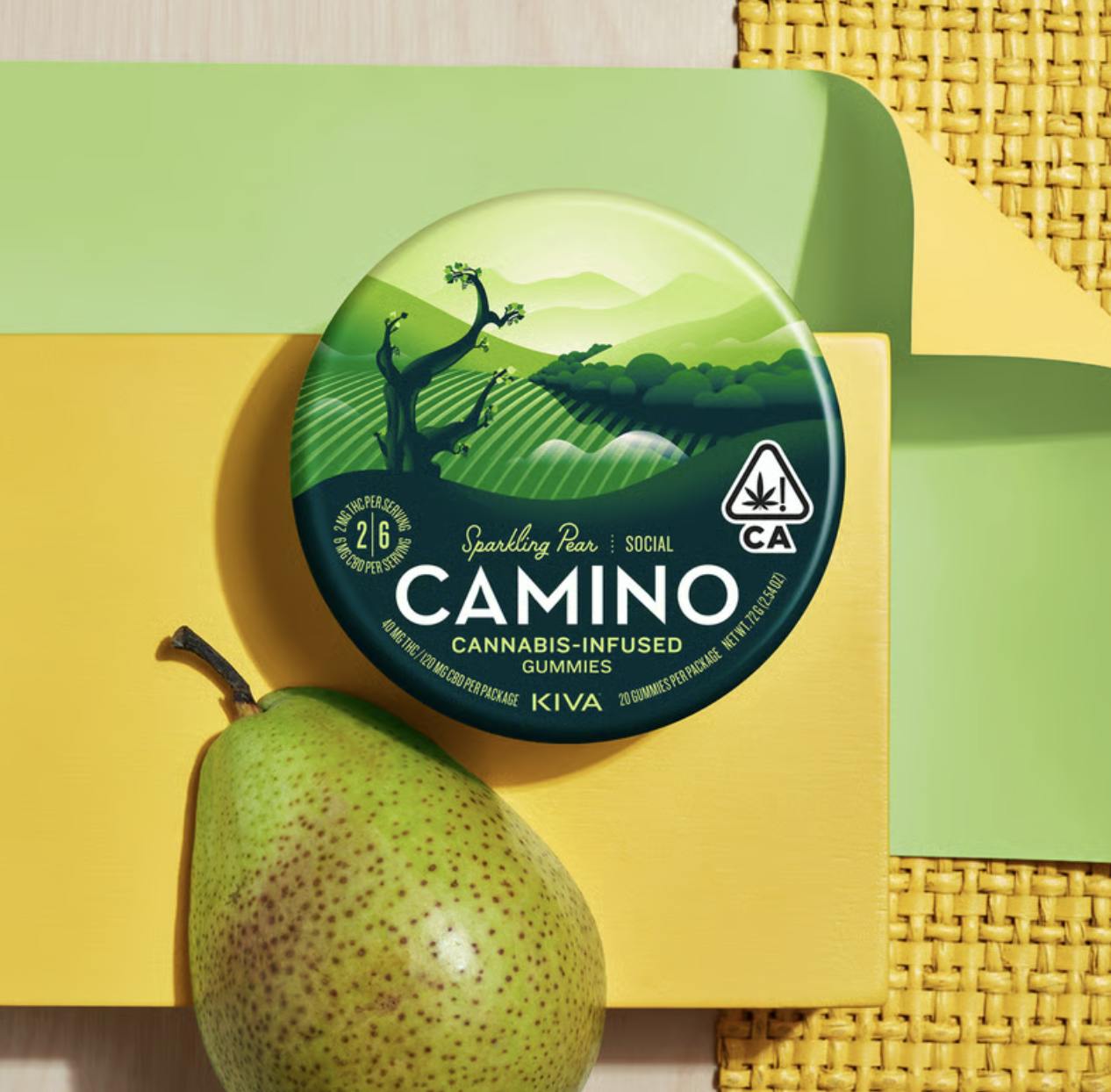 Sparkling Pear Social Camino