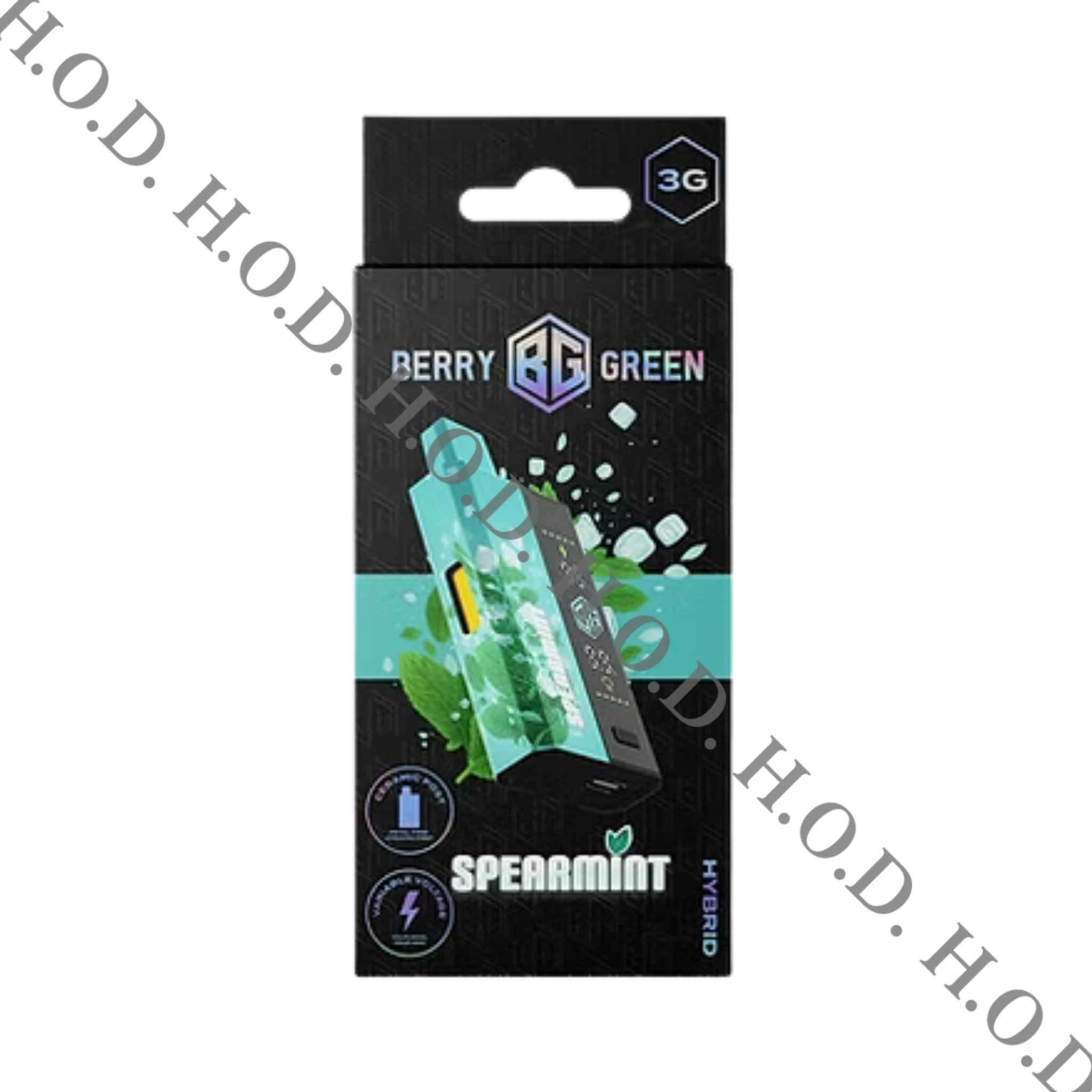 Berry Green Spearmint Disposable