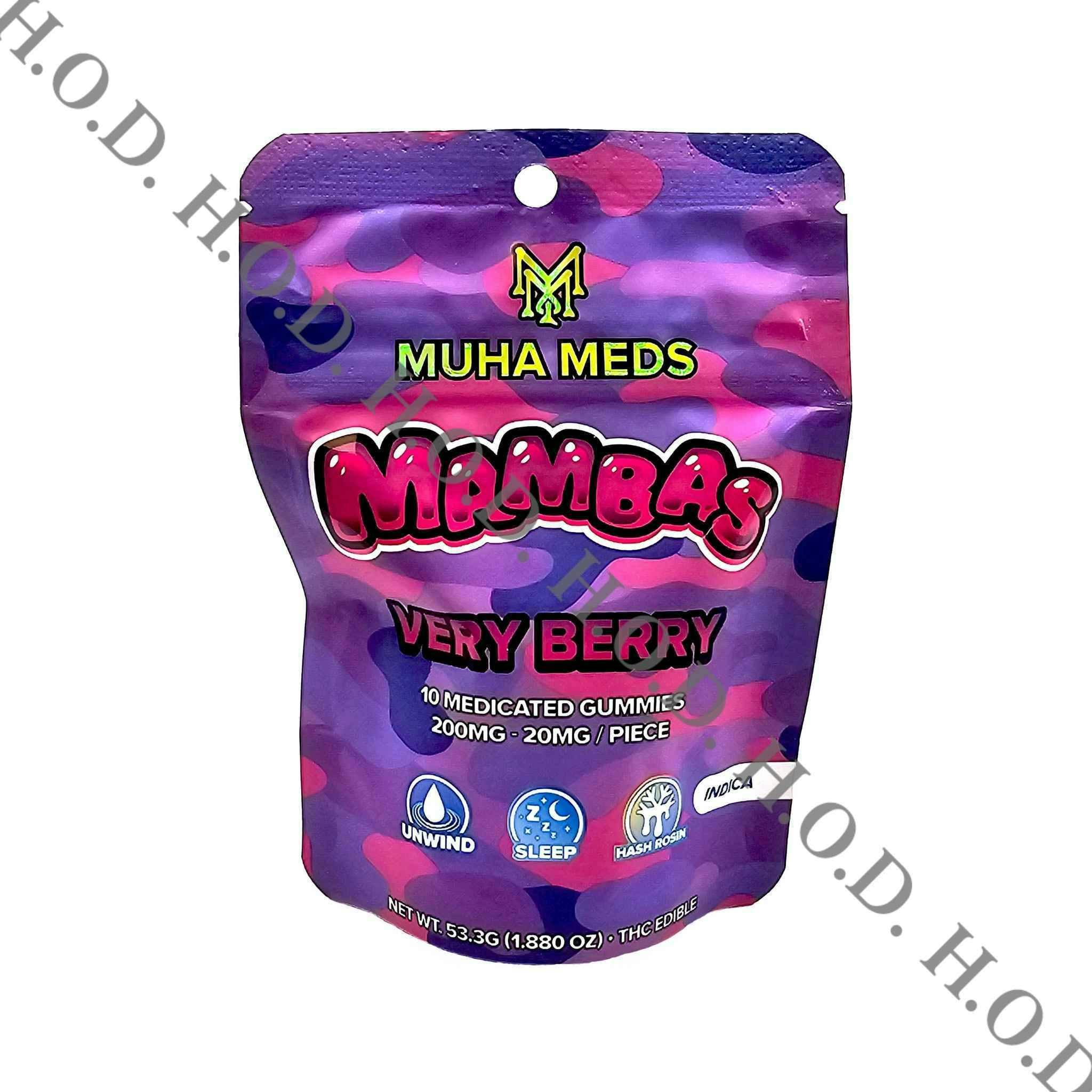 Muha Meds Mambas Very Berry Gummies