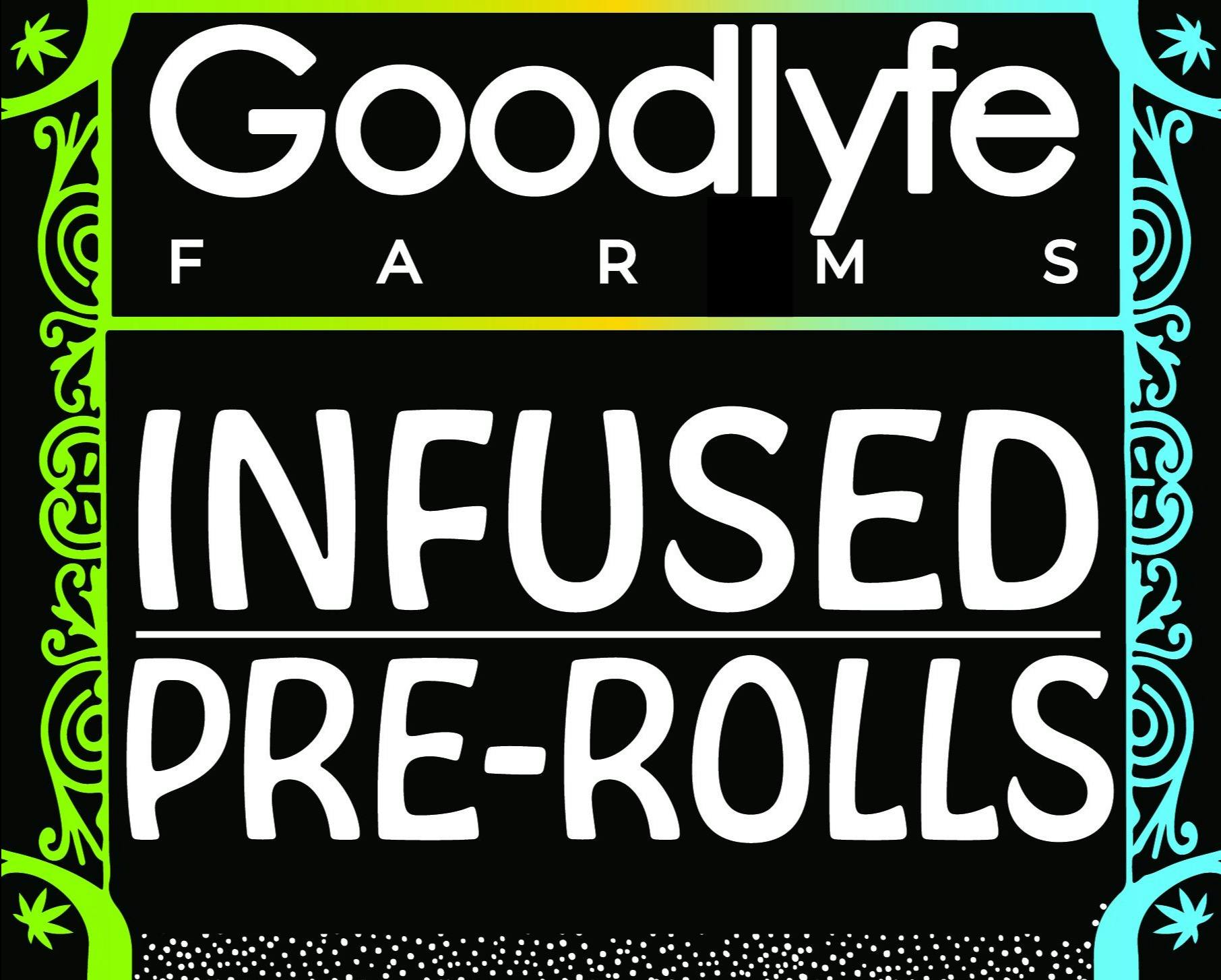 Goodlyfe - Blue Raspberry - 1g Infused Pre-Roll