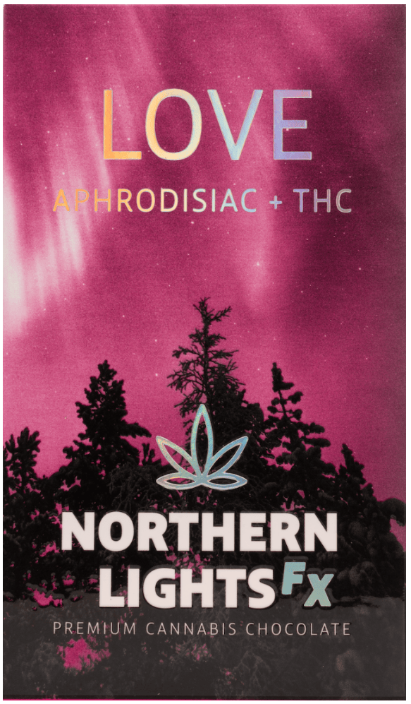 Northern Lights - Love(CBG + THC) - 200mg Chocolate Bar