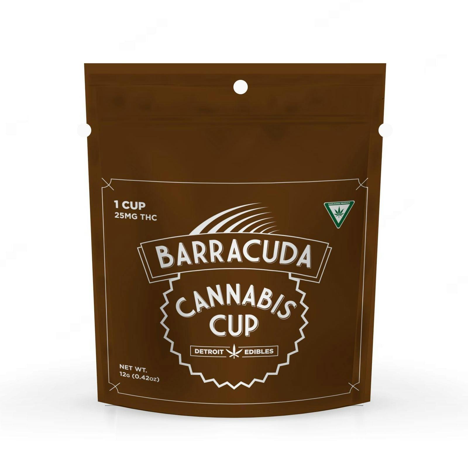 Detroit Edibles - Barracuda - Peanut Butter - 25mg Cup
