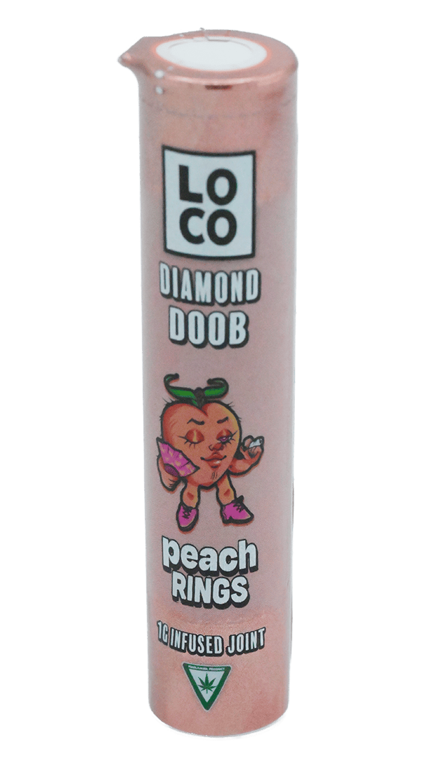 LOCO - Peach Rings - 1g Infused Pre-Roll