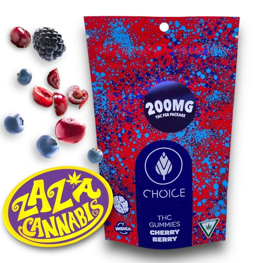 CHOICE - CHRONIC CHERRY BERRY - 200 MG