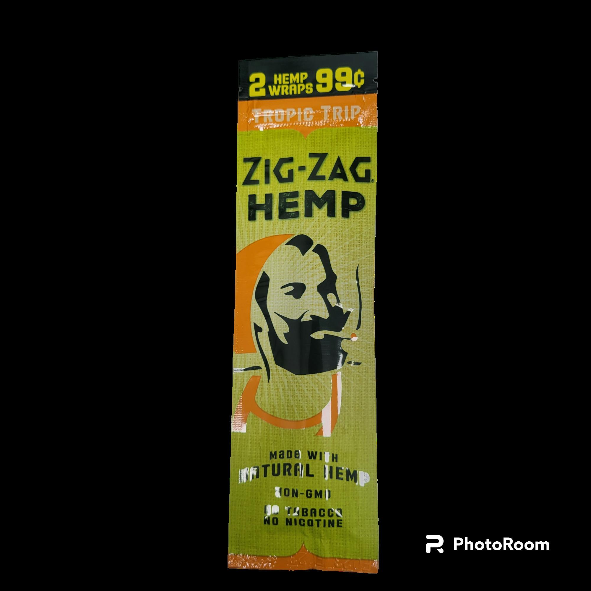 ZIG ZAG HEMP WRAPS - TROPICAL
