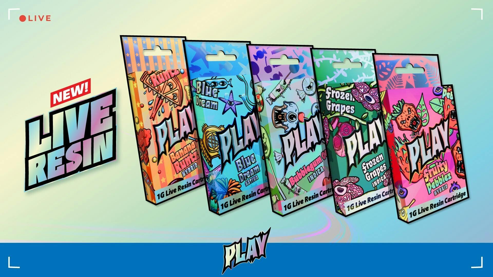 PLAY- Forbidden Fruit Live Resin Cart