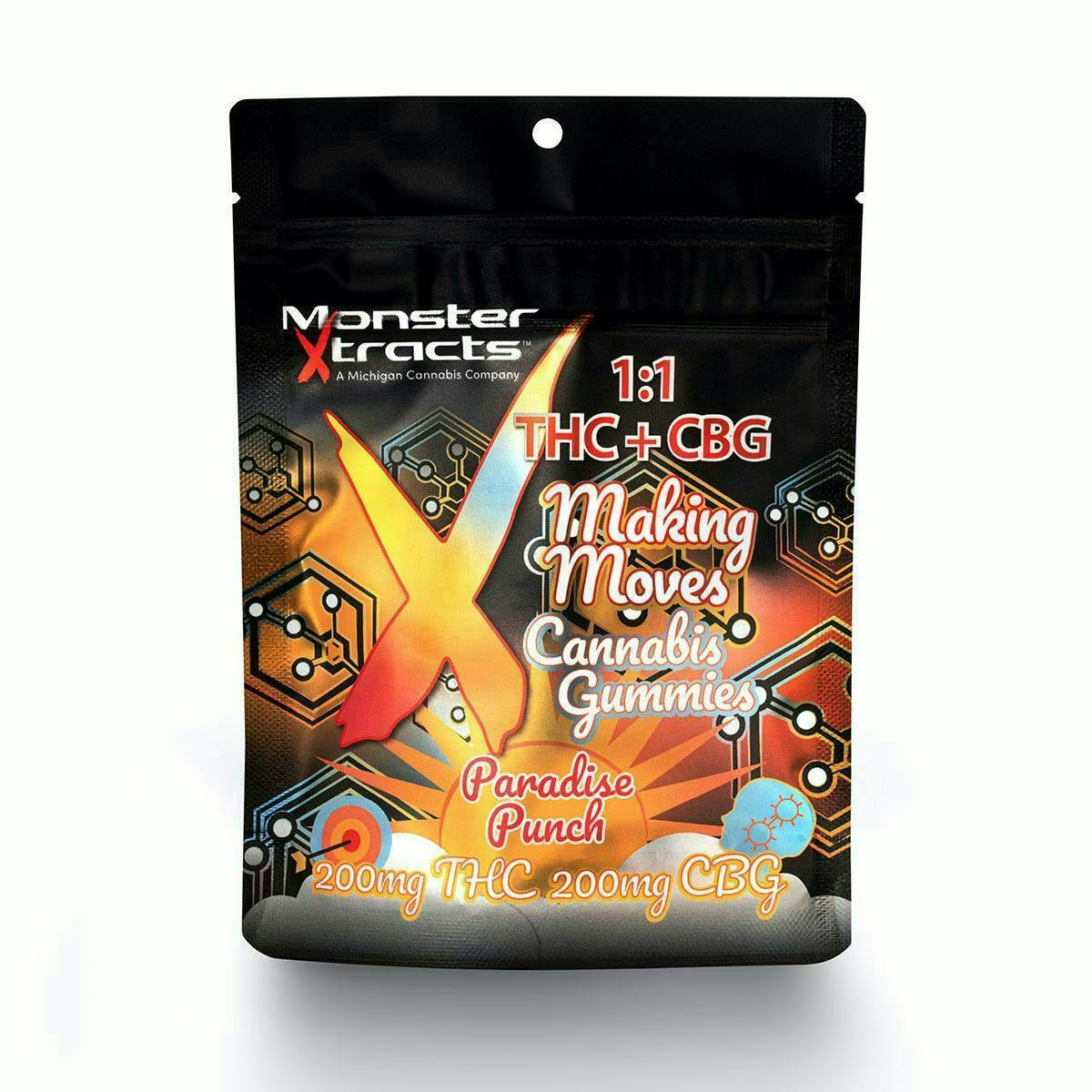 Monster- Berry Blast Full Spectrum Gummies