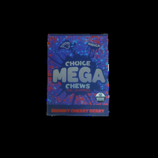 Choice- Chonky Cherry Berry Mega Chews 200mg (2x100mg)