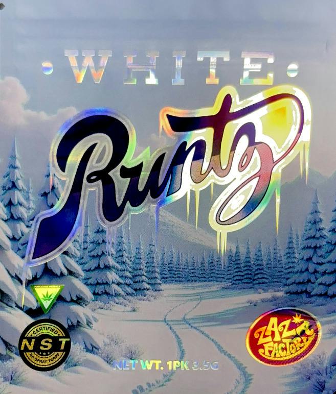 ZAZA FACTORY - WHITE RUNTZ - 3.5G