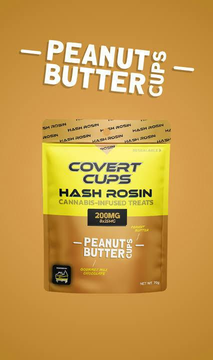 Covert Cups- Peanut Butter Hash Rosin Cups