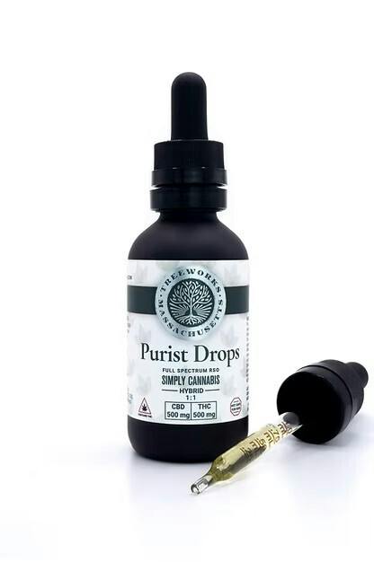 Purist Drops – 1000mg THC : 1000mg CBD - 50 ml