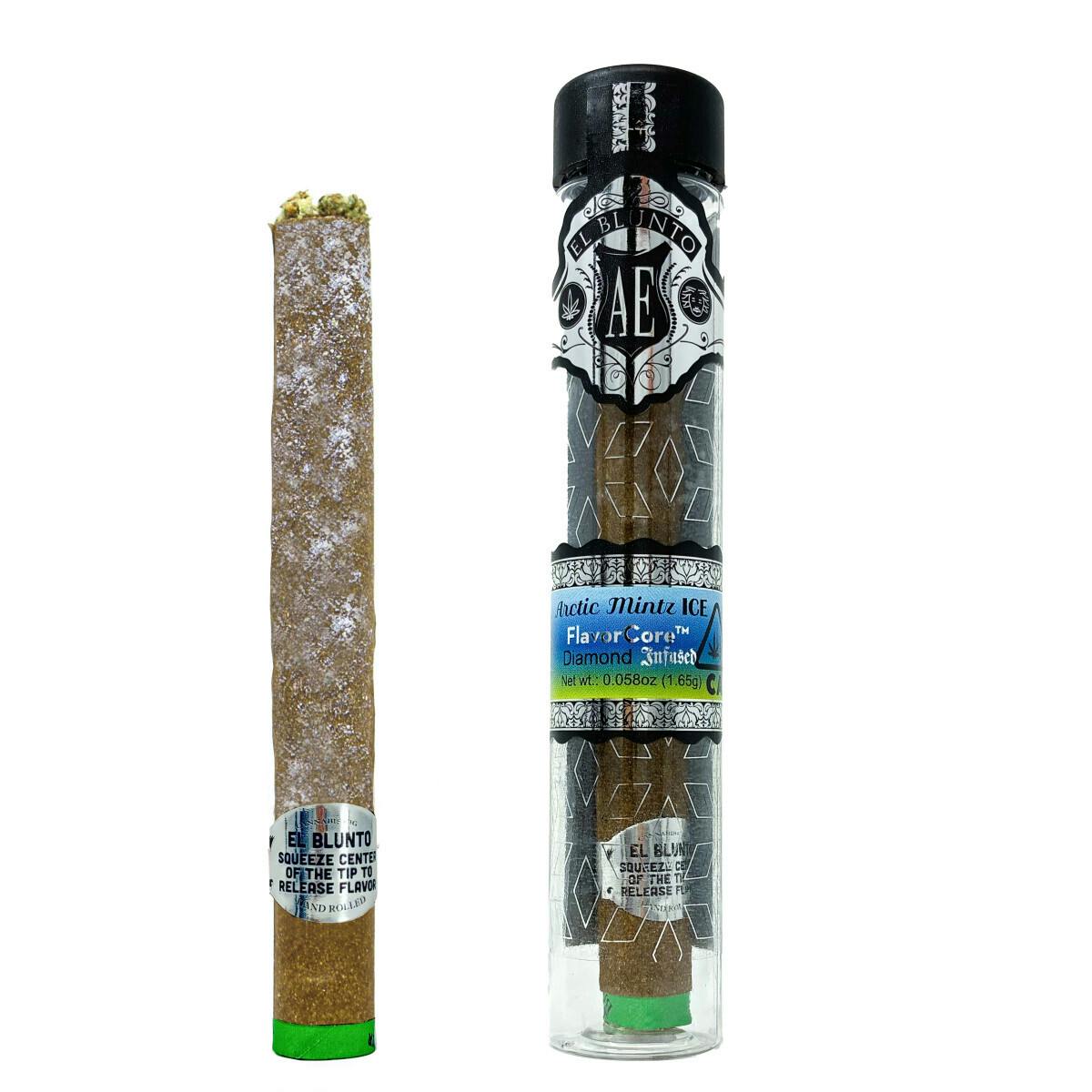 Infused King Size Blunt - Arctic Mintz Ice at The Green Lady Dispensary