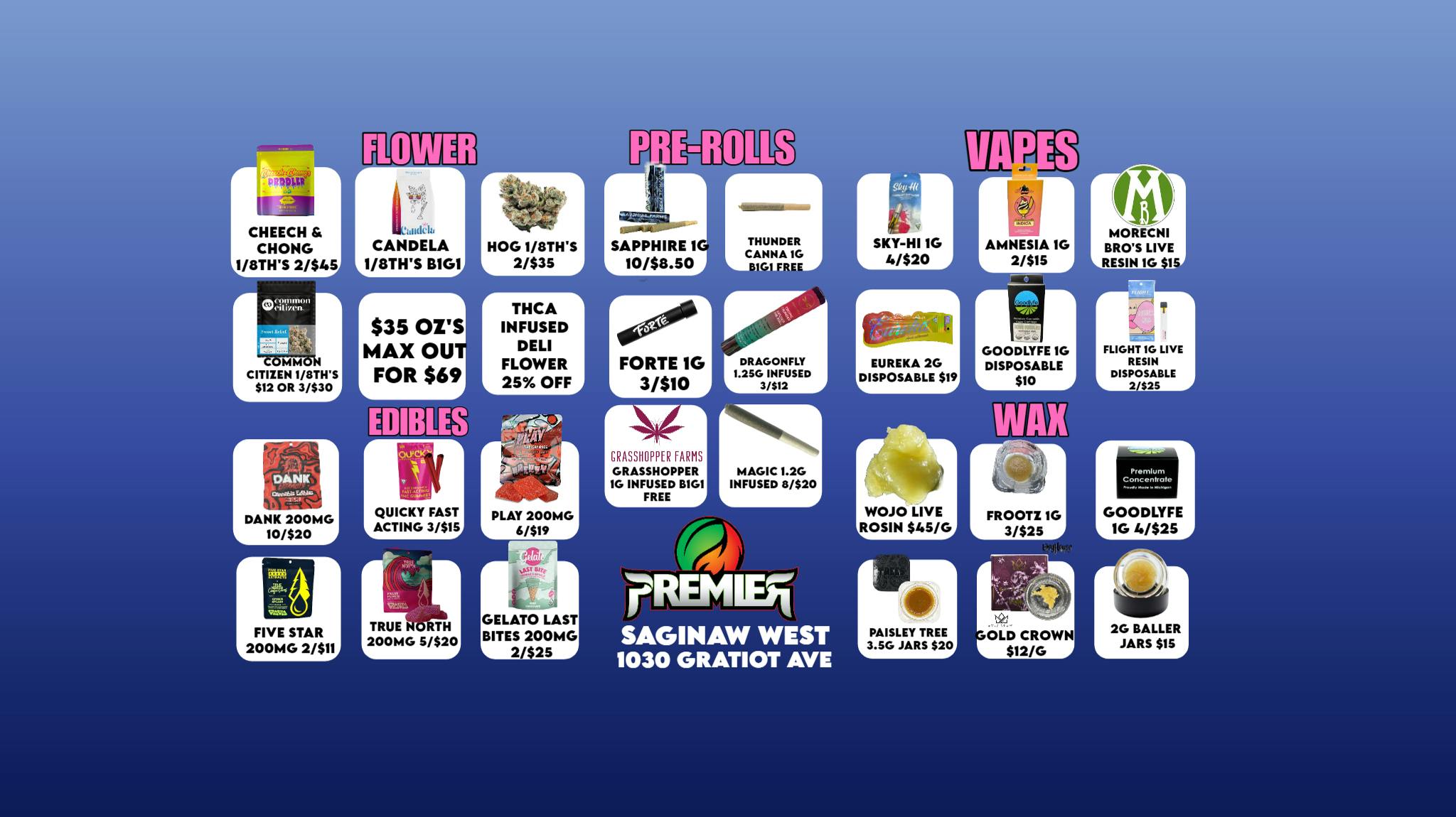 ‍️‍Elevate Your Expectations!🔥‍ at Premier Cannabis Saginaw West Weedmaps