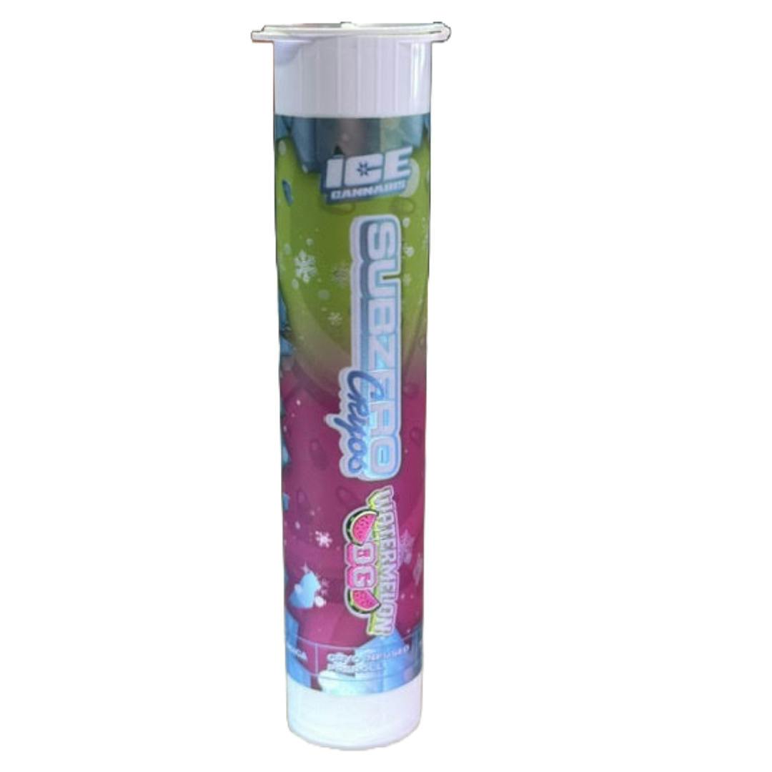 Subzero Cryo-Infused Pre-Roll 1g Watermelon OG