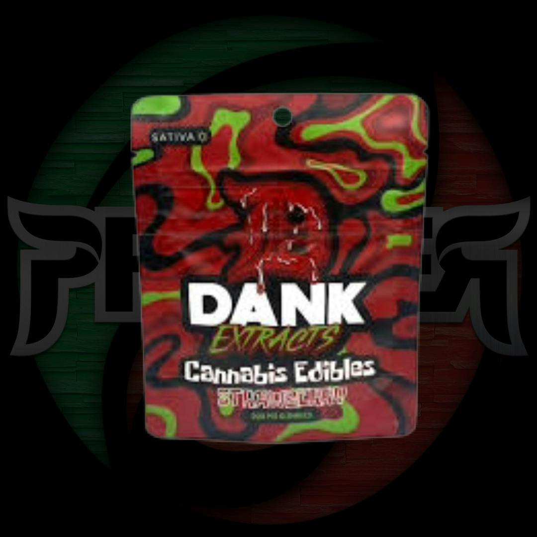 Dank Gummies 200mg Strawberry