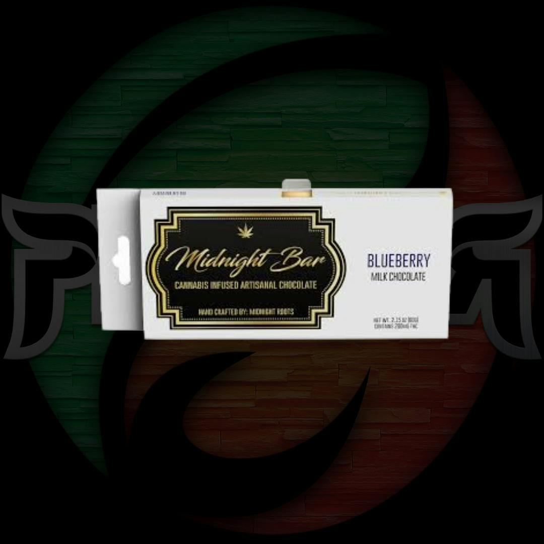 Midnight Roots Bar 200mg Cherry Dark Chocolate RSO