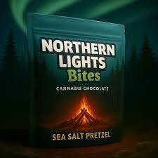 Northern Lights Bites 200mg 4pk Sea Salt Pretzel Chocolate