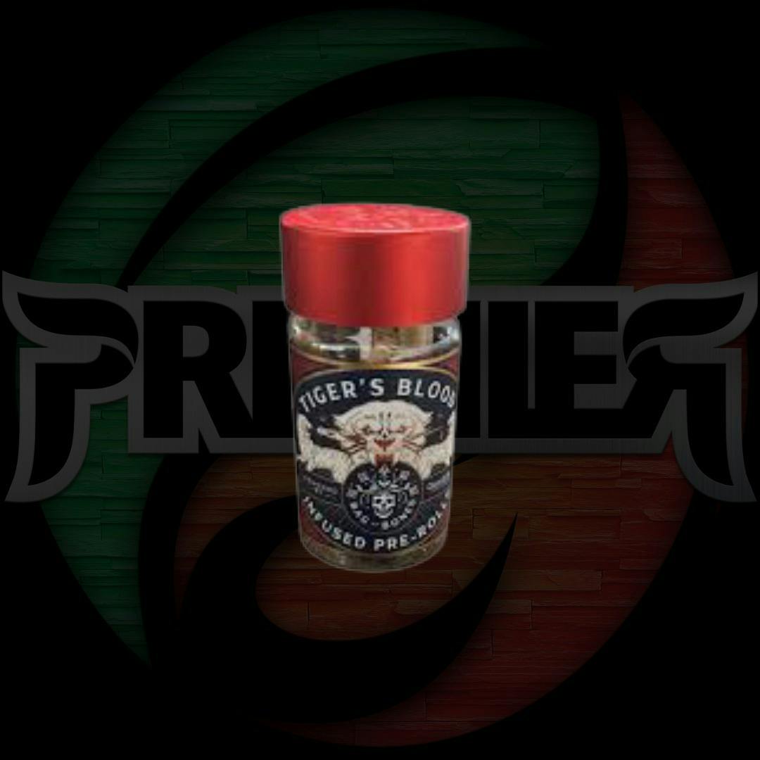 Bag Of Bones Infused 5pk 2.75g Tiger's Blood cannabis product