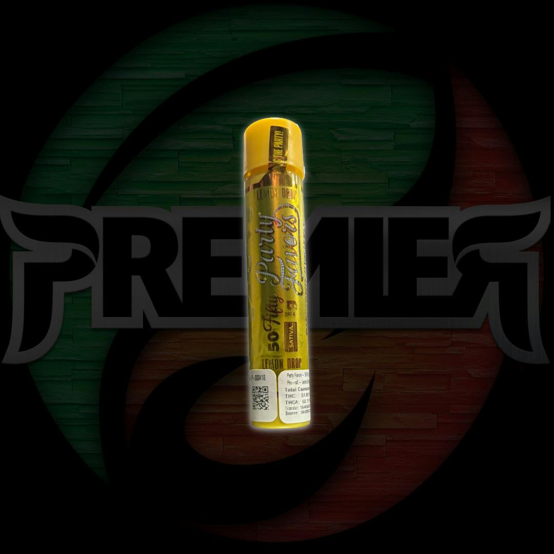 50Fifty Diamond Infused Pre-Roll 1g Lemon Drop
