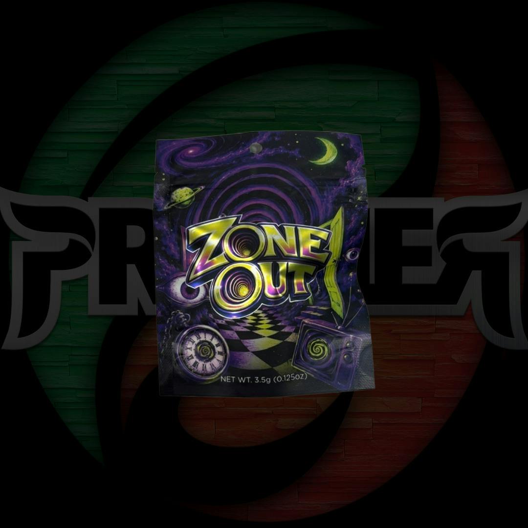 Zone Out Pre-Packaged 3.5g Madd Fruit cannabis product