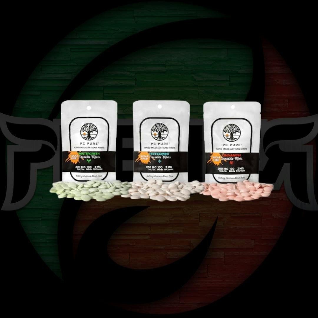 PC PURE Mints 200mg Cinnamon