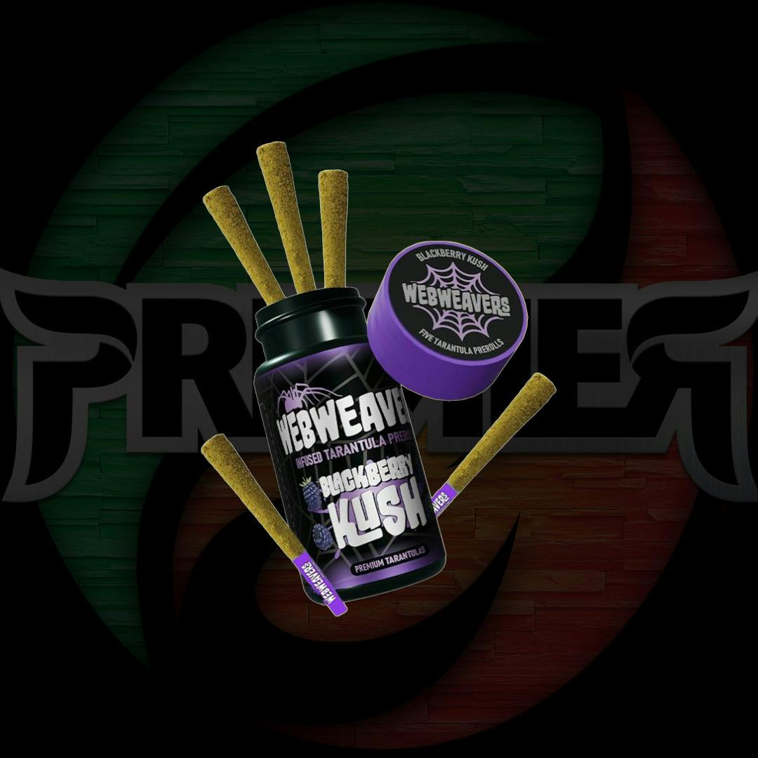 Webweaver Tarantula 5pk 2.5g Blackberry Kush