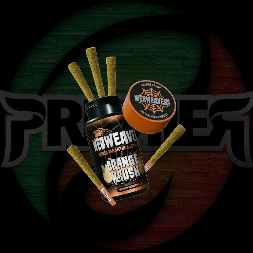 Webweaver Tarantula 5pk 2.5g Orange Krush