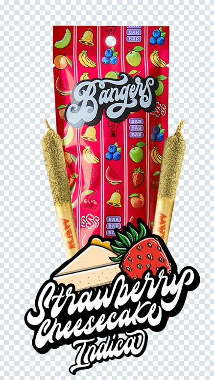 Bangers Strawberry Cheesecake (I) Infused Pre-Roll Multipack 0.6g 2pk