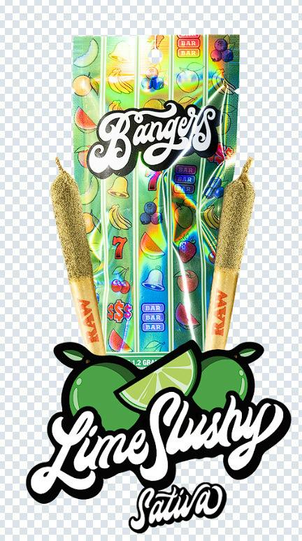 Bangers Lime Slushy (S) Infused Pre-Roll Multipack 0.6g 2pk