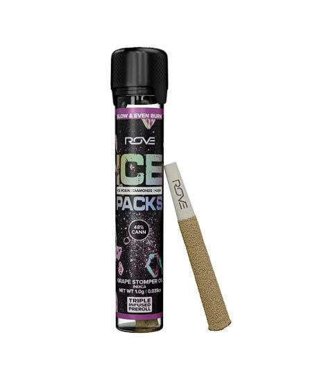 ROVE Grape Stomper OG (H) Ice Packs Infused Pre-Roll