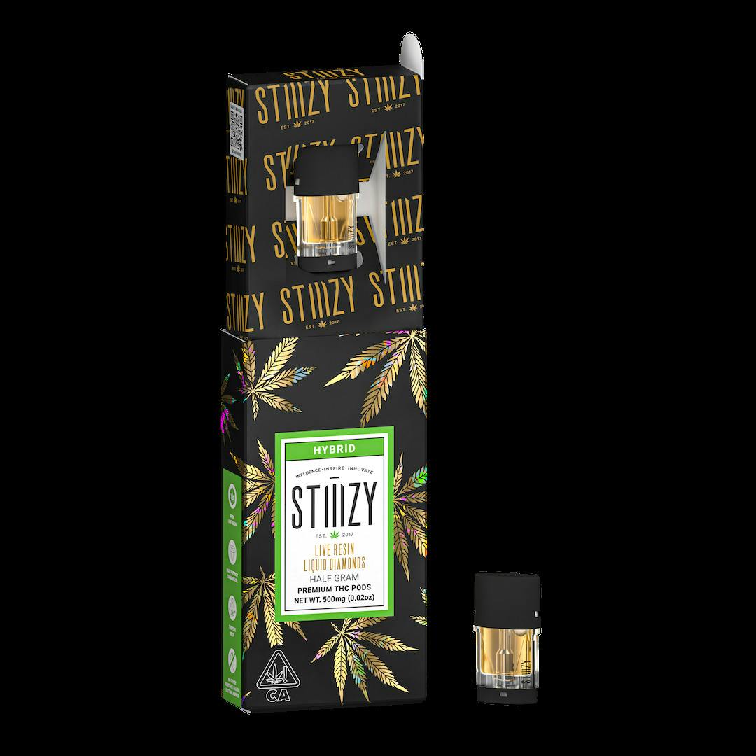 STIIIZY Pink Runtz Liquid Diamonds Live Resin Vape Pod