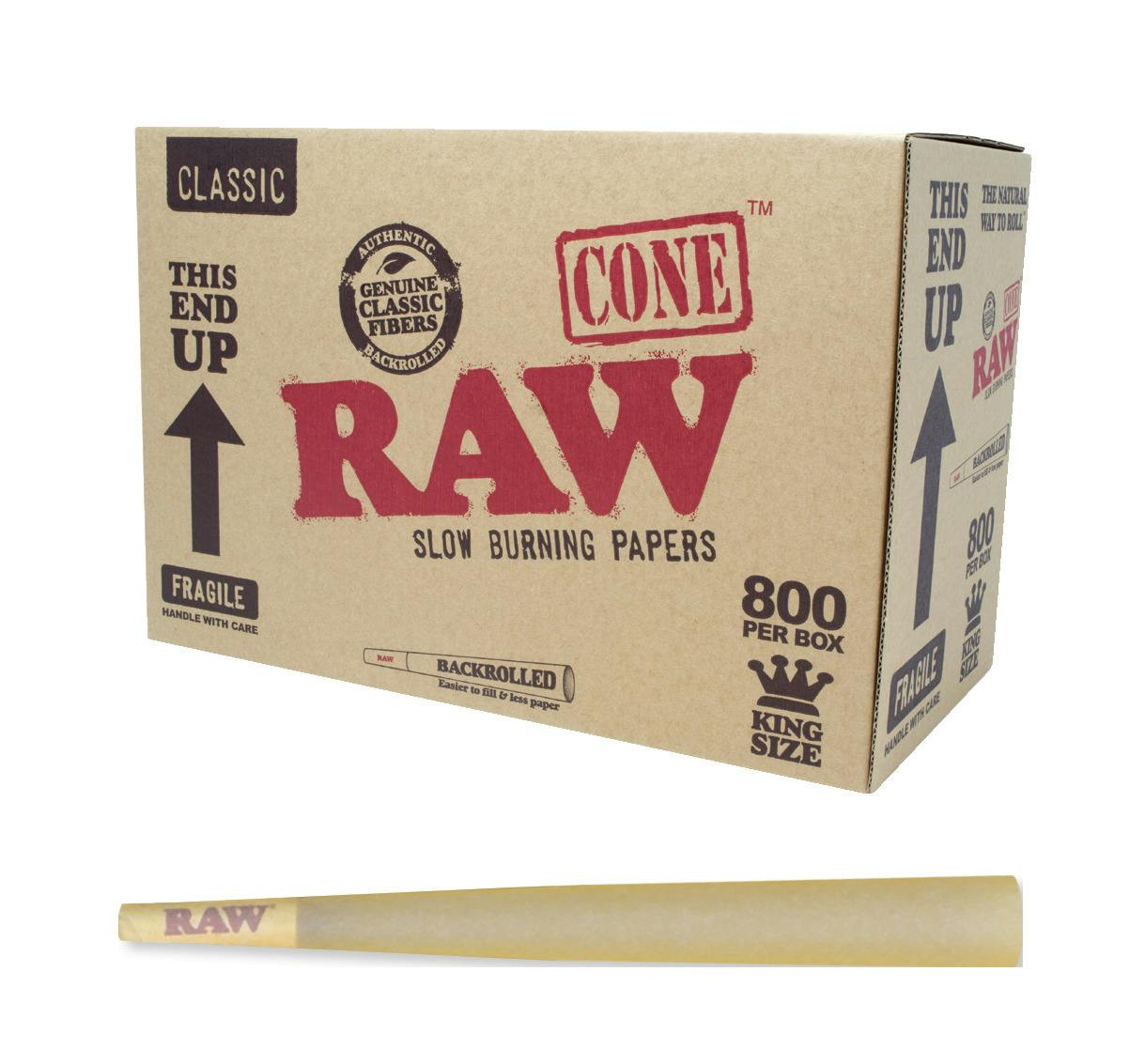 Raw Classic King Size Cone 3pk