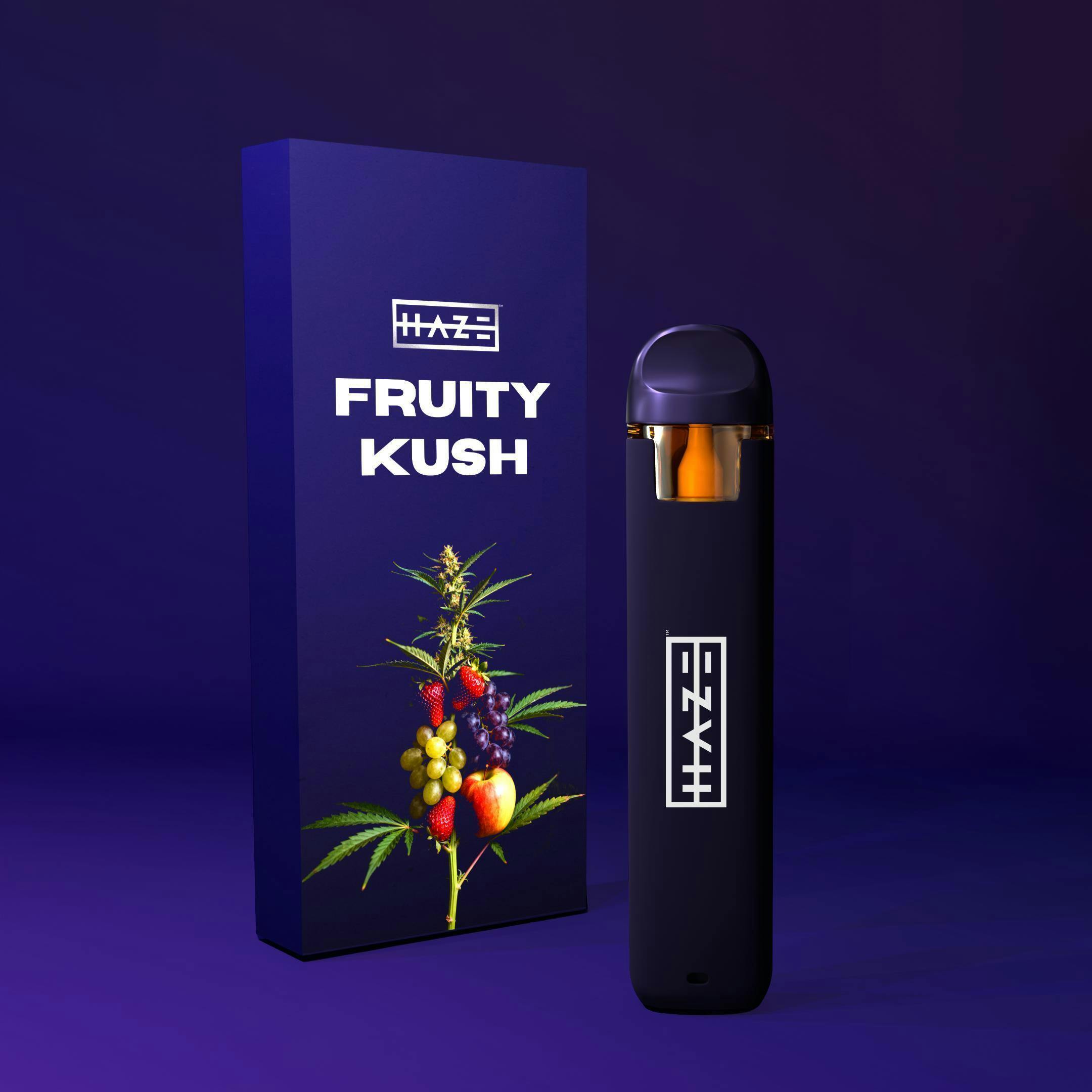 HAZE Fruity Kush (H) Live Resin Disposable Vape