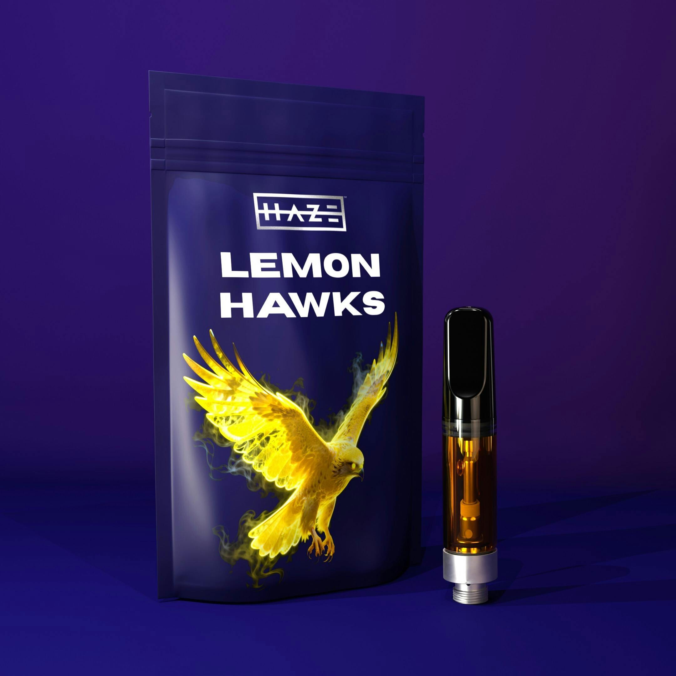 HAZE Lemon Hawks (H) Live Resin Vape Cartridge