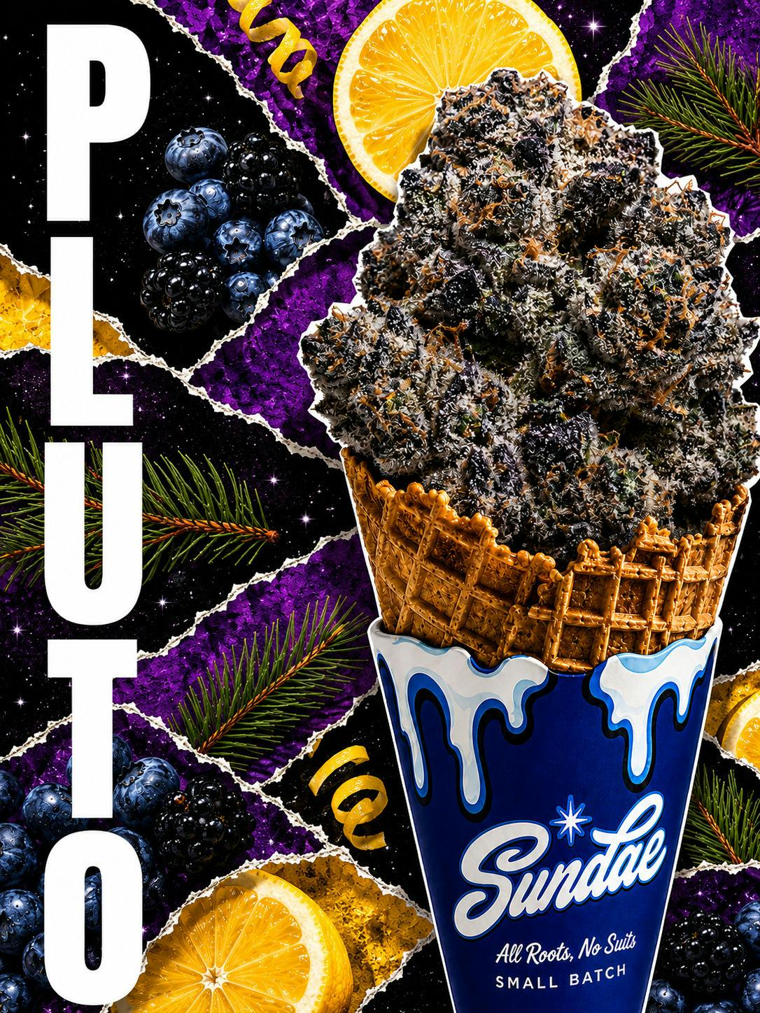 Sundae Co. Pluto (H) Flower