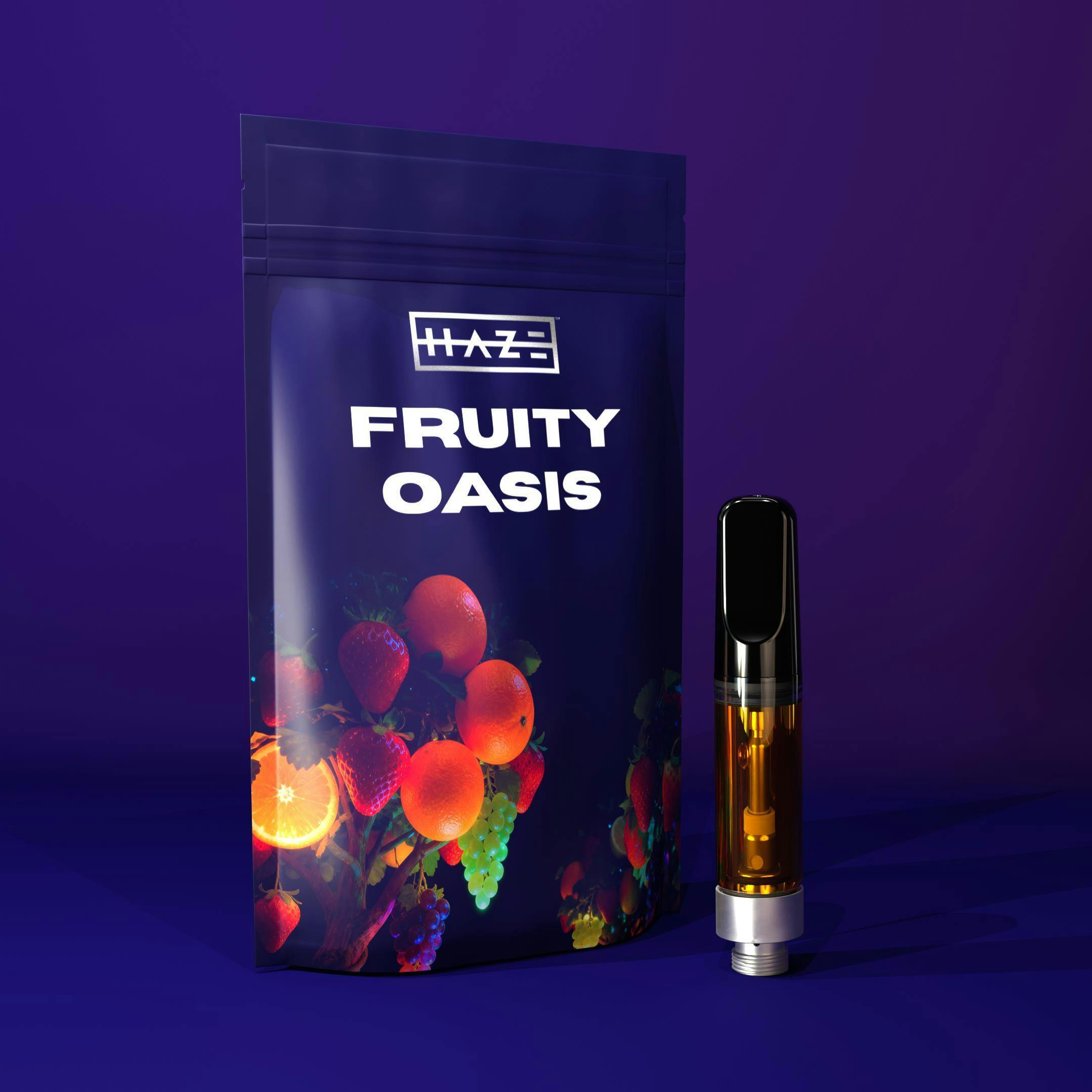 HAZE Fruity Oasis (H) Live Resin Vape Cartridge